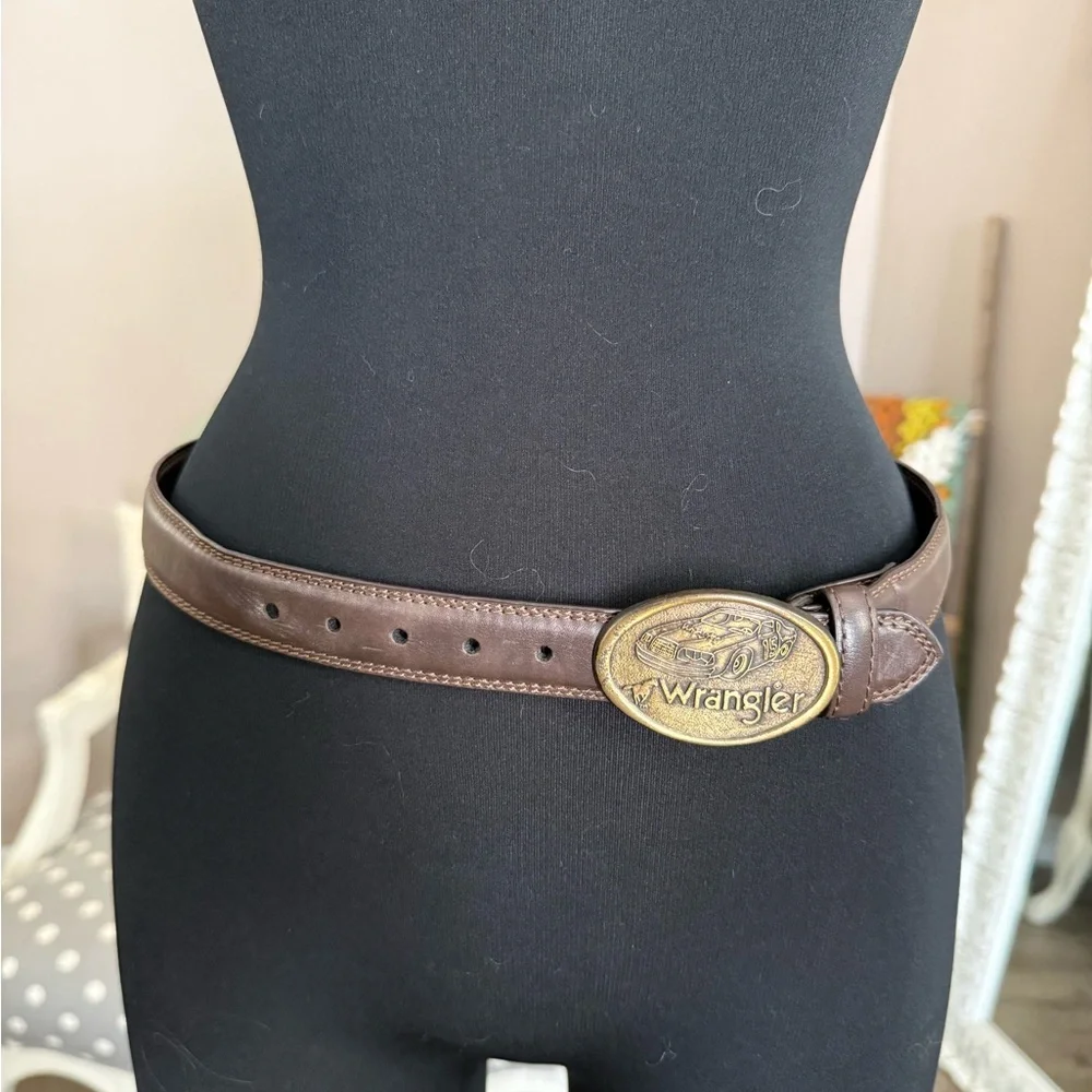 Wrangler • Race Car Belt Buckle Belt